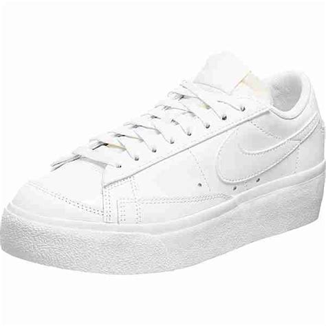 sneaker plateau weiß nike|Nike blazer platform shoes.